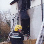 South Petherwin House Fire, March 3rd, 2006. Photo courtesy of Gary Chapman. South Petherwin House Fire, March 3rd, 2006. Photo courtesy of Gary Chapman.