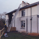 South Petherwin House Fire, March 3rd, 2006. Photo courtesy of Gary Chapman. South Petherwin House Fire, March 3rd, 2006. Photo courtesy of Gary Chapman.