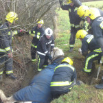 Rescue of a horse from a ditch January 29th, 2010. Rescue of a horse from a ditch January 29th, 2010.