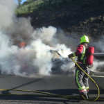 Car Fire on the A30 June 17th, 2010. Car Fire on the A30 June 17th, 2010.