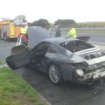 Porsche Fire on the A30 October 18th, 2010. Porsche Fire on the A30 October 18th, 2010.