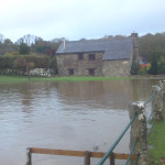 Flooding at Trewen Mill November 17th, 2010. Flooding at Trewen Mill November 17th, 2010.