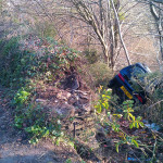 Recovery of a car that went off the top of St. Thomas Road on March 24th, 2011. Recovery of a car that went off the top of St. Thomas Road on March 24th, 2011.