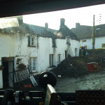 Petrockstowe Fire, March 25th, 2011. Petrockstowe Fire, March 25th, 2011.