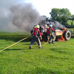 Farm Vehicle Fire, July 25th, 2011. Farm Vehicle Fire, July 25th, 2011.