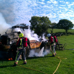 Farm Vehicle Fire, July 25th, 2011. Farm Vehicle Fire, July 25th, 2011.