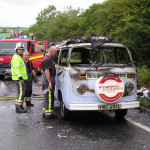 Volkswagon Campervan Fire on the A30, august 15th, 2011. Volkswagon Campervan Fire on the A30, august 15th, 2011.