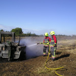 Farm Vehicle Fire, August 16th, 2011. Farm Vehicle Fire, August 16th, 2011.