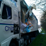 HGV accident on the A30, December 14th, 2011. HGV accident on the A30, December 14th, 2011.