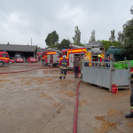 Honiton Farm, South Petherwin, Fertilizer Fire, August 25th, 2012 Honiton Farm, South Petherwin, Fertilizer Fire, August 25th, 2012