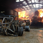 Honiton Farm, South Petherwin, Fertilizer Fire, August 25th, 2012 Honiton Farm, South Petherwin, Fertilizer Fire, August 25th, 2012