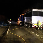 Lorry Trailer Fire, January 17th, 2013. Lorry Trailer Fire, January 17th, 2013.