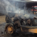 Farm Machinery Fire, April 21st, 2013. Farm Machinery Fire, April 21st, 2013.
