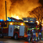 Pallet fire at A &M Pallets, Lamerton, April 26th, 2013. Pallet fire at A &M Pallets, Lamerton, April 26th, 2013.