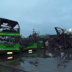 Summercourt Bus Depot Fire, May 13th, 2013. Summercourt Bus Depot Fire, May 13th, 2013.