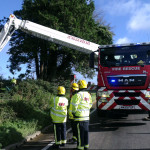 Treguddick Cottages Chimney Fire, October 16th, 2013. Treguddick Cottages Chimney Fire, October 16th, 2013.