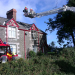 Treguddick Cottages Chimney Fire, October 16th, 2013. Treguddick Cottages Chimney Fire, October 16th, 2013.