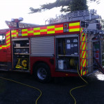 Treguddick Cottages Chimney Fire, October 16th, 2013. Treguddick Cottages Chimney Fire, October 16th, 2013.