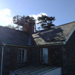 Treguddick Cottages Chimney Fire, October 16th, 2013. Treguddick Cottages Chimney Fire, October 16th, 2013.