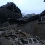 The collapse of the old Congregational Chapel, Castle Street, Launceston, November 28th, 2013. The collapse of the old Congregational Chapel, Castle Street, Launceston, November 28th, 2013.