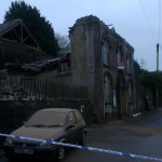 The collapse of the old Congregational Chapel, Castle Street, Launceston, November 28th, 2013. The collapse of the old Congregational Chapel, Castle Street, Launceston, November 28th, 2013.
