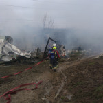 Mobile Home Fire, February 19th, 2014. Mobile Home Fire, February 19th, 2014.