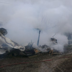 Mobile Home Fire, February 19th, 2014. Mobile Home Fire, February 19th, 2014.