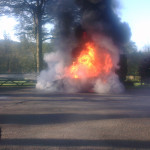 Car Fire, April 19th, 2014. Car Fire, April 19th, 2014.