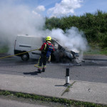 Van Fire on the A30, June 5th, 2014. Van Fire on the A30, June 5th, 2014.