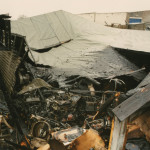 Pennygillam Fire January 6th, 1990. Photo courtesy of Gary Chapman. Pennygillam Fire January 6th, 1990. Photo courtesy of Gary Chapman.