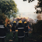 Trailer Fire, August 7th, 1995. Photo courtesy of Gary Chapman. Trailer Fire, August 7th, 1995. Photo courtesy of Gary Chapman.