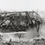 Spry's Garage Fire, February 14th, 1992. Photo courtesy of Gary Chapman. Spry's Garage Fire, February 14th, 1992. Photo courtesy of Gary Chapman.