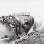 Spry's Garage Fire, February 14th, 1992. Photo courtesy of Gary Chapman. Spry's Garage Fire, February 14th, 1992. Photo courtesy of Gary Chapman.