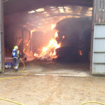 Honiton Farm, South Petherwin, Fertilizer Fire, August 25th, 2012 Honiton Farm, South Petherwin, Fertilizer Fire, August 25th, 2012