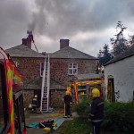 Chimney Fire December 8th, 2008. Chimney Fire December 8th, 2008.