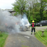 Car Fire April 2009. Car Fire April 2009.