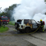 Car Fire April 2009. Car Fire April 2009.