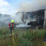 Shed Fire July 12th, 2010. Shed Fire July 12th, 2010.