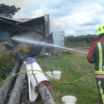 Shed Fire July 12th, 2010. Shed Fire July 12th, 2010.