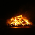 Pennygillam Trailer Fire, September 19th, 2003. Photo courtesy of Gary Chapman. Pennygillam Trailer Fire, September 19th, 2003. Photo courtesy of Gary Chapman.