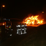 Pennygillam Trailer Fire, September 19th, 2003. Photo courtesy of Gary Chapman. Pennygillam Trailer Fire, September 19th, 2003. Photo courtesy of Gary Chapman.