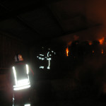 Barn Fire at Coombe Farm, Lifton, January 18th, 2011. Barn Fire at Coombe Farm, Lifton, January 18th, 2011.