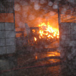Barn Fire at Coombe Farm, Lifton, January 18th, 2011. Barn Fire at Coombe Farm, Lifton, January 18th, 2011.