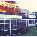 Launceston College Fire, August 3rd, 1988. Launceston College Fire, August 3rd, 1988.
