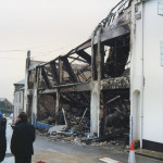 Spry's Garage Fire, February 14th, 1992. Photo courtesy of Gary Chapman. Spry's Garage Fire, February 14th, 1992. Photo courtesy of Gary Chapman.