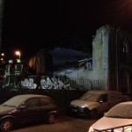 The collapse of the old Congregational Chapel, Castle Street, Launceston, November 28th, 2013. The collapse of the old Congregational Chapel, Castle Street, Launceston, November 28th, 2013.