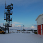 Snowfall at Launceston Fire Station February 3rd, 2009. Snowfall at Launceston Fire Station February 3rd, 2009.