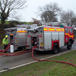 Fuel Tanker RTC at on the A38 at Tideford, December 12th, 2012. Fuel Tanker RTC at on the A38 at Tideford, December 12th, 2012.