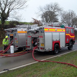 Fuel Tanker RTC at on the A38 at Tideford, December 12th, 2012. Fuel Tanker RTC at on the A38 at Tideford, December 12th, 2012.