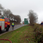Fuel Tanker RTC at on the A38 at Tideford, December 12th, 2012. Fuel Tanker RTC at on the A38 at Tideford, December 12th, 2012.